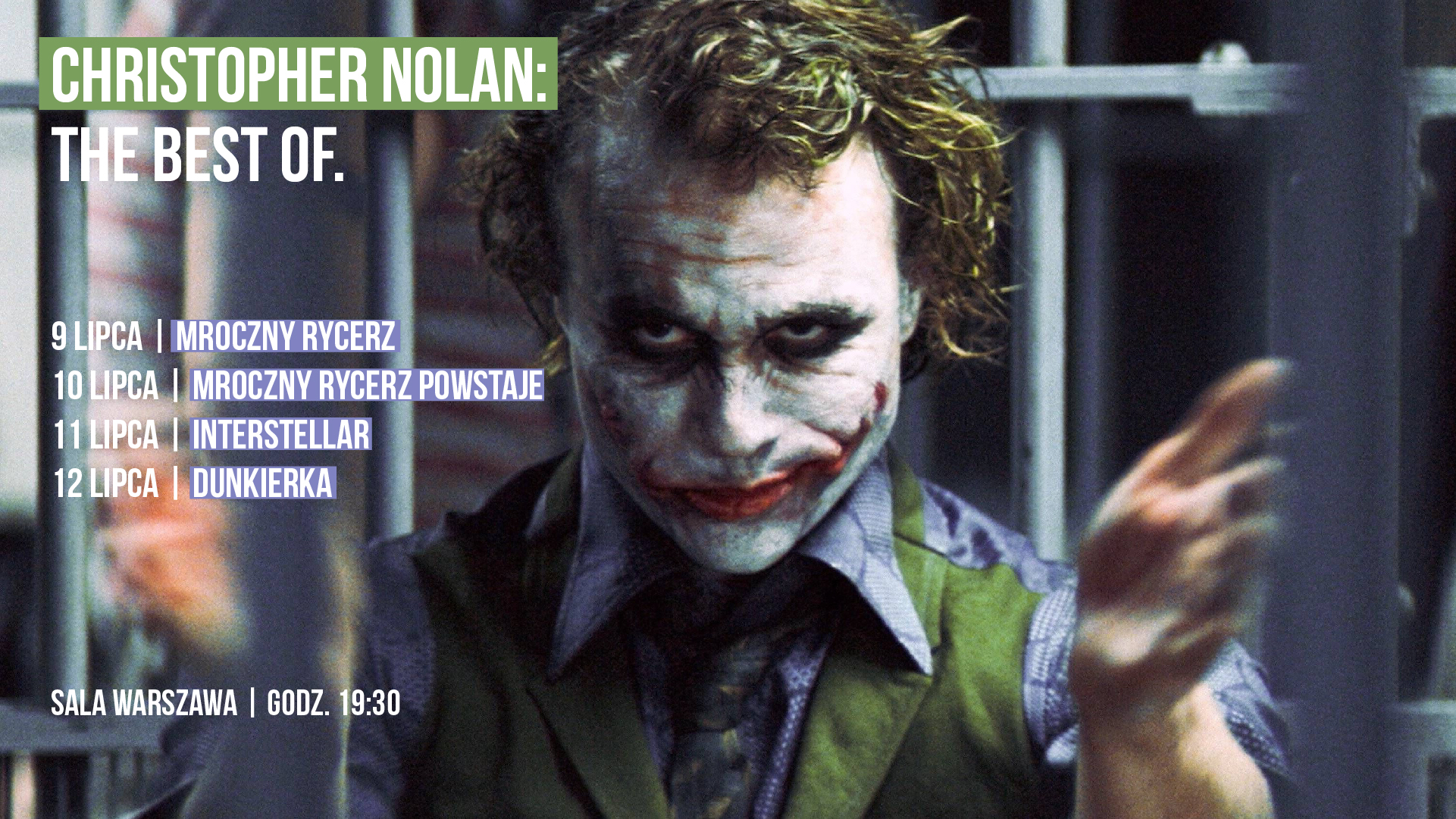 Christopher Nolan: the best of